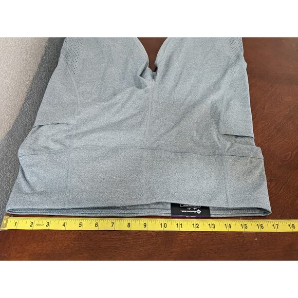 Members Mark Leggings XXL Gray Perforated Everyday Ankle Performance Casual Gym - Picture 7 of 11
